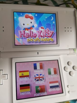 Nintendo DS Lite blanca
