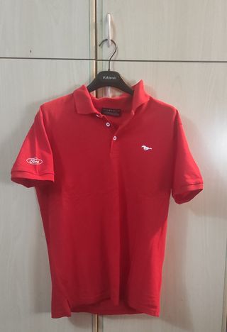 Polo Ford Mustang rossa