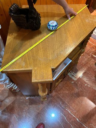 MESA TELEVISION DE PINO