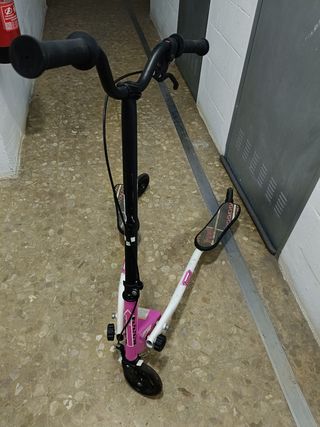 Patín 3 ruedas - Rosa
