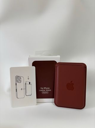 Portafoglio Apple MagSafe Marrone
