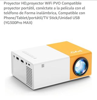 Proyector PVO Portátil HD