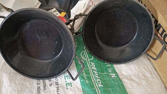 Juego cacerolas y colador acero inox