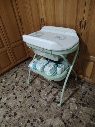 Cambiador bañera bebé - mint