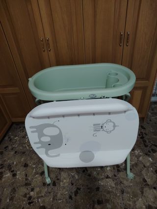Cambiador bañera bebé - mint