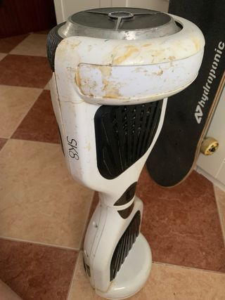 Hoverboard blanco usado + cargador