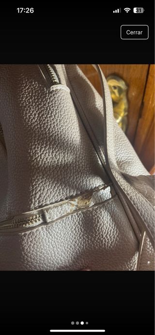 Mochila dorada - Backpack