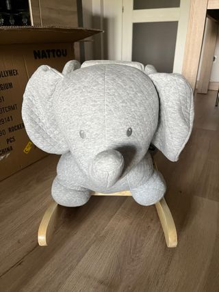 Balancín Elefante bebé - Gris