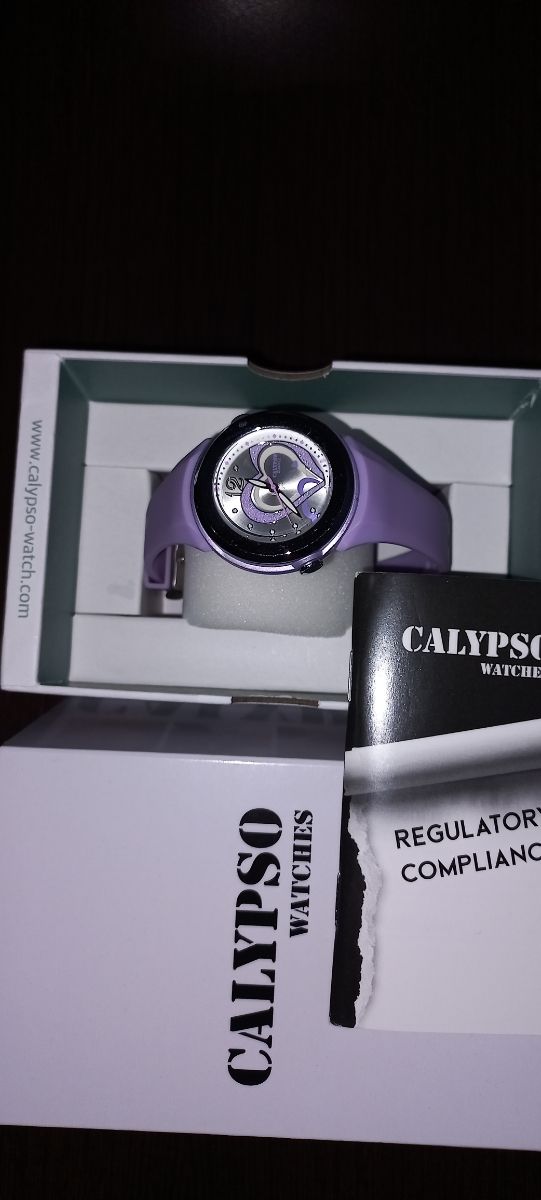 Reloj Calypso morado