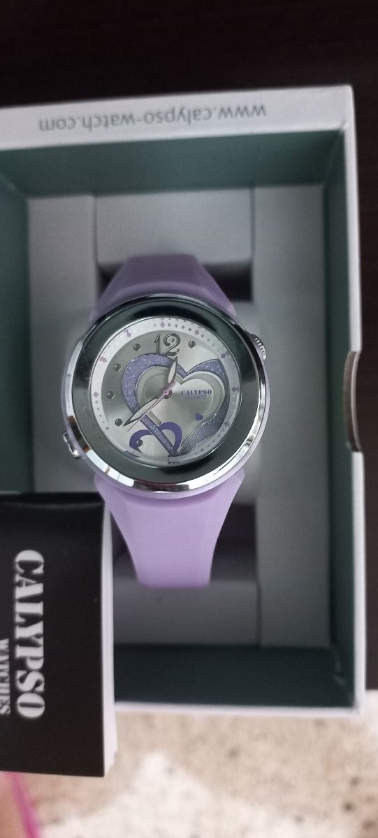 Reloj Calypso morado