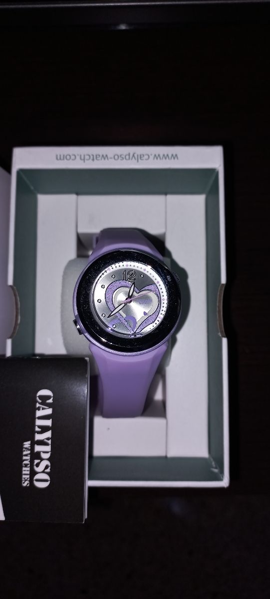 Reloj Calypso morado