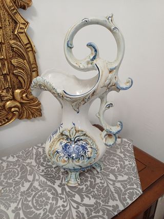 Aguamanil  azul y blanco
