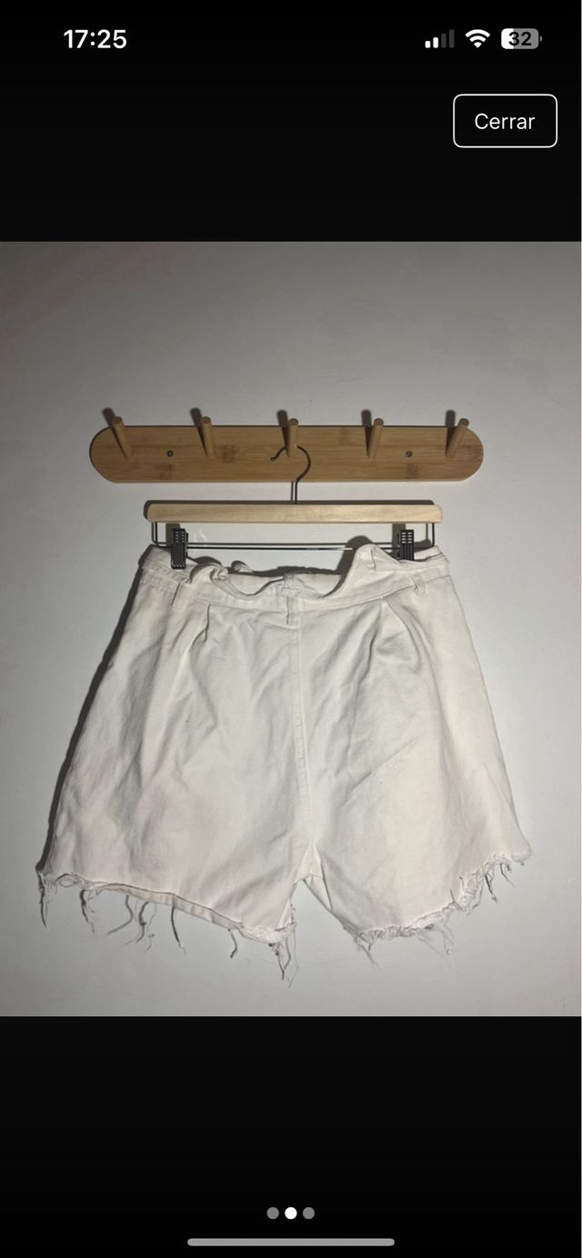 Shorts denim blancos