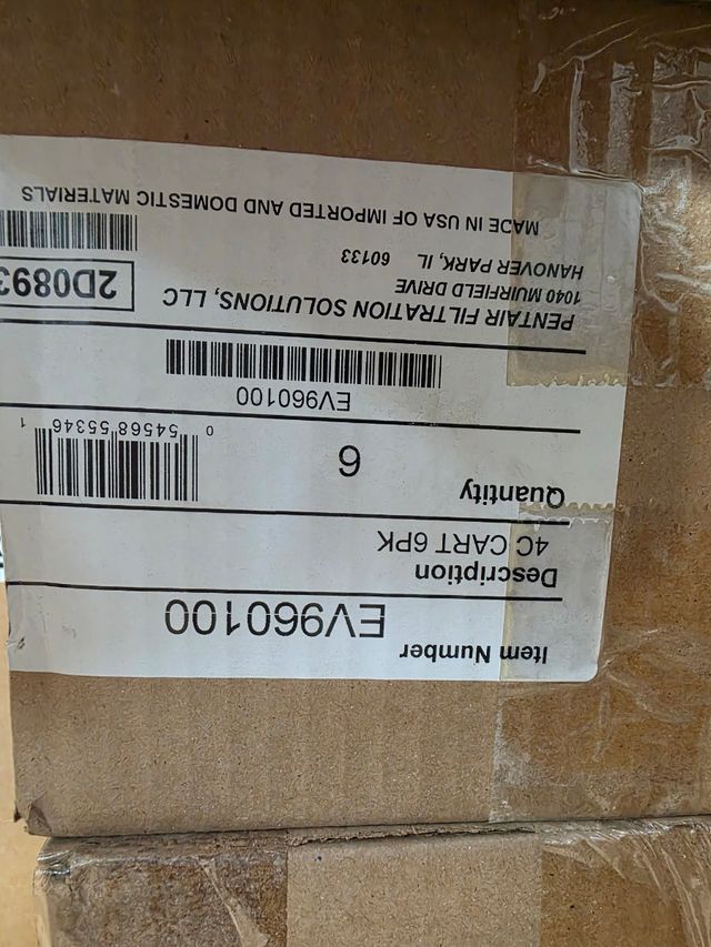 6 Filtros Pentair Everpure 4C