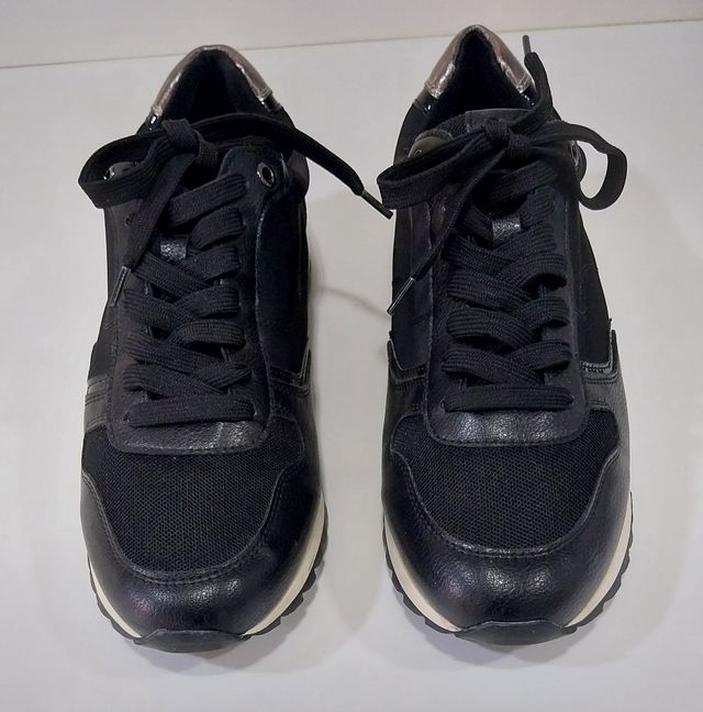 Zapatillas negras mujer talla 40