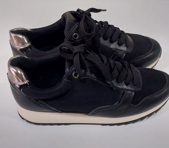 Zapatillas negras mujer talla 40