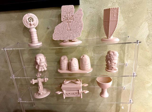 Pack de 9 Reliquias de Indiana Jones en 3D