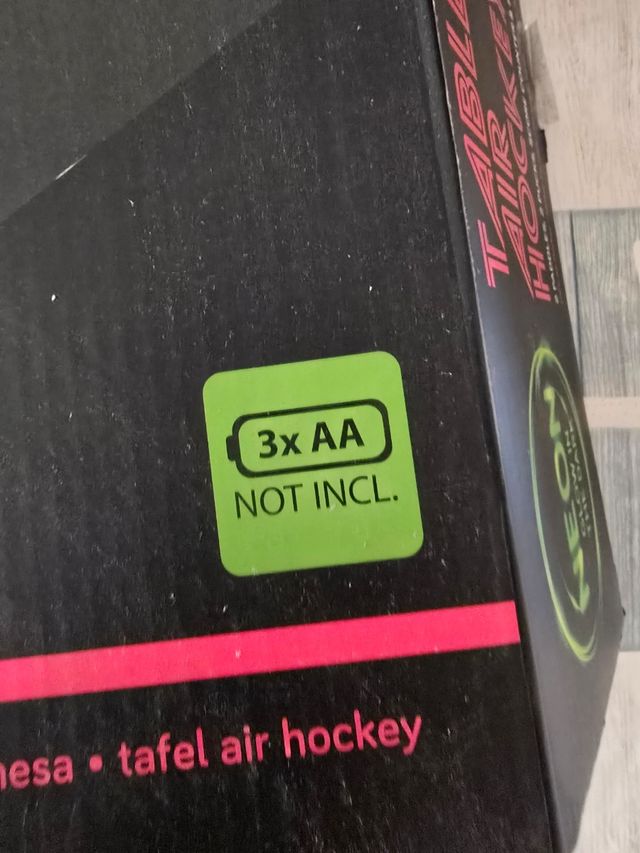 Air Hockey Mesa Neon