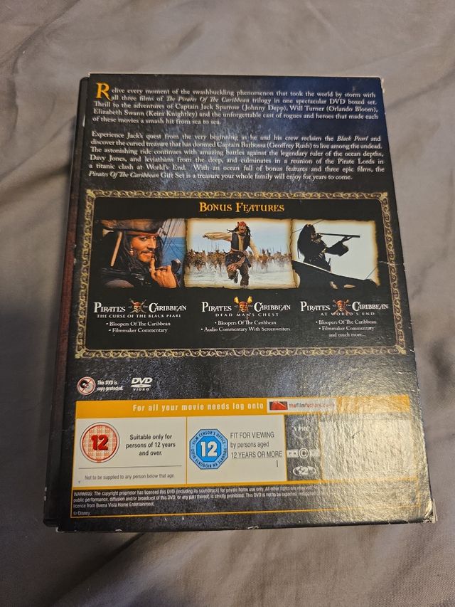 Piratas del Caribe (DVD) - Trilogía