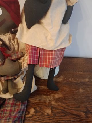 Bambole di pezza stile Raggedy Ann