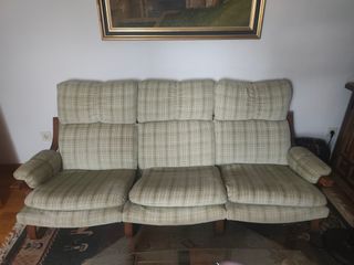 Sofá vintage 5 plazas 3 +1+1