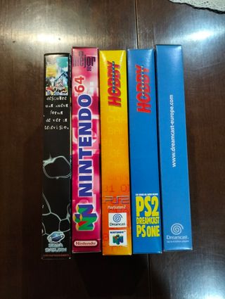 Lote cintas hobby consolas videojuegos