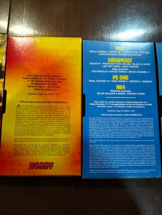 Lote cintas hobby consolas videojuegos