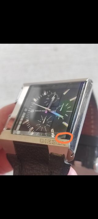 Reloj Diesel cronógrafo cuadrado