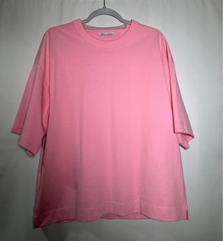 Camiseta Zara rosa