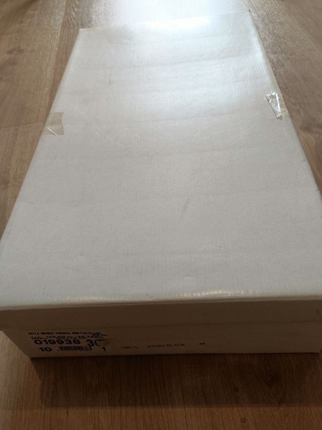 Botas italianas piel negras mujer. Paola F.M-7081