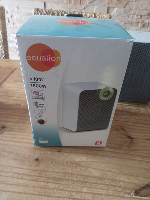 Calefactor Equation <18m² 1800W