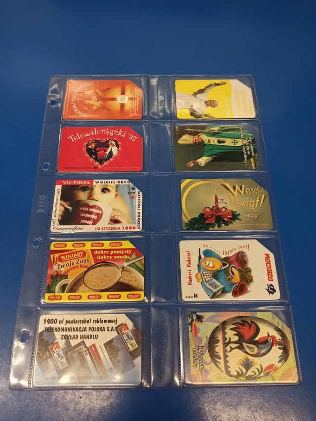 Poland 2 schede telefoniche