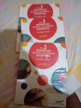 Libro de 3 eso de matemáticas