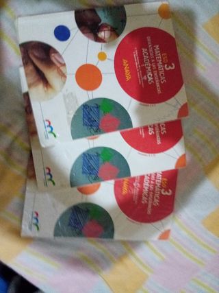 Libro de 3 eso de matemáticas