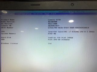Portátil Lenovo i7 4702MQ - 8GB RAM