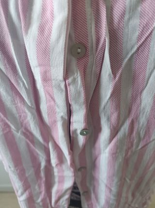 Blusa rayas rosa-blanca