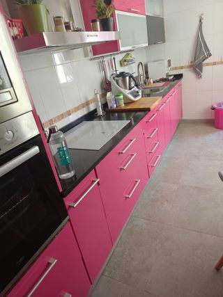 Muebles cocina - 2 puertas cristal