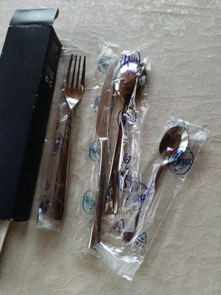 Set 4 posate Boga acciaio