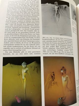 Obras del pintor alemán Paul Wunderlich libro de g