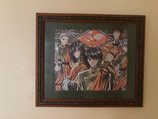 Cuadro anime vintage