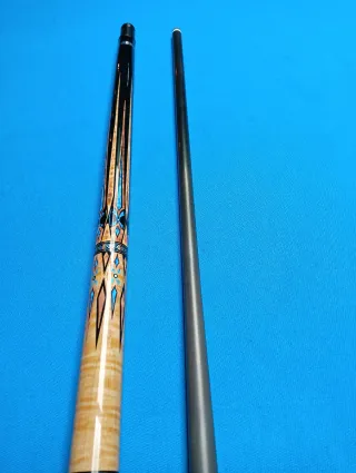 Taco de billar YFEN con 2 flechas carbono.