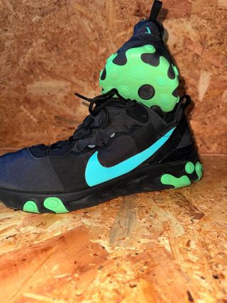 Zapatillas Nike React - Negras y Rojas