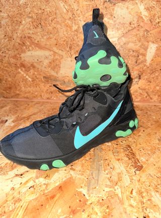 Zapatillas Nike React - Negras y Rojas