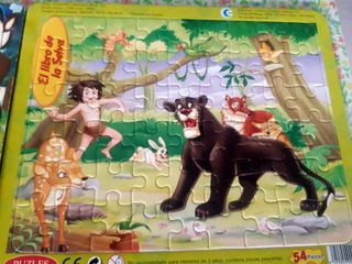 LOTE 5 Puzzles Infantiles clásicos
