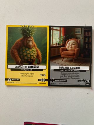 Carte Brainrot - 2 carte