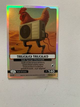 Carta Brainrot - Tirlilicalica
