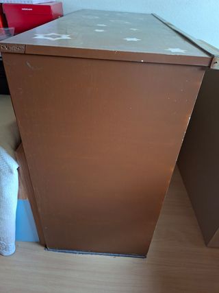 Escritorio infantil madera marrón