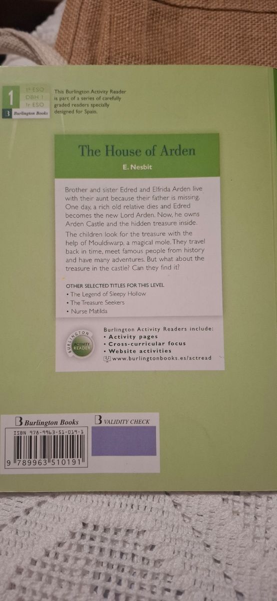 HOUSE OF ARDEN ESO 1 ACTIVITY BURLING