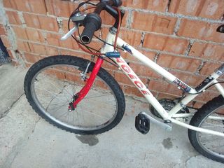 Bici agece 24 pulgadas+candado antirrobo 