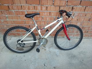 Bici agece 24 pulgadas+candado antirrobo 